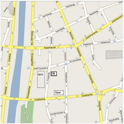Lageplan DB © Rummel